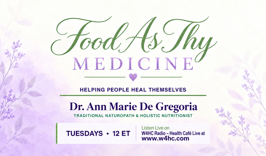 Food As Thy Medicine Radio Show - Listen Live on W4HC